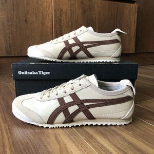 Onitsuka/Tiger MEXICO 66 Cream Brown Sneakers Athletic